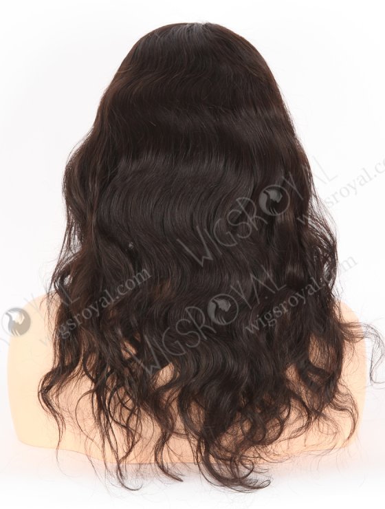 In Stock Brazilian Virgin Hair 18" Body Wave Natural Color Full Lace Wig FLW-04051-26595