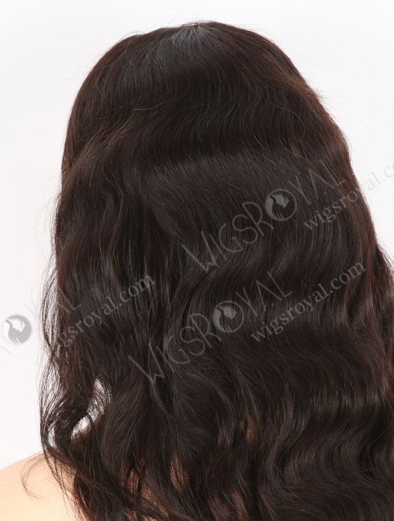 In Stock Brazilian Virgin Hair 18" Body Wave Natural Color Full Lace Wig FLW-04051-26594