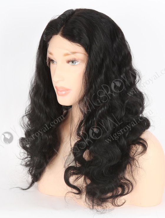 In Stock Indian Remy Hair 22" Body Wave 1# Color Full Lace Wig FLW-01647-26553