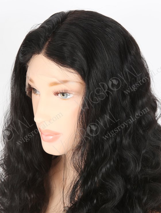 In Stock Indian Remy Hair 22" Body Wave 1# Color Full Lace Wig FLW-01647-26555