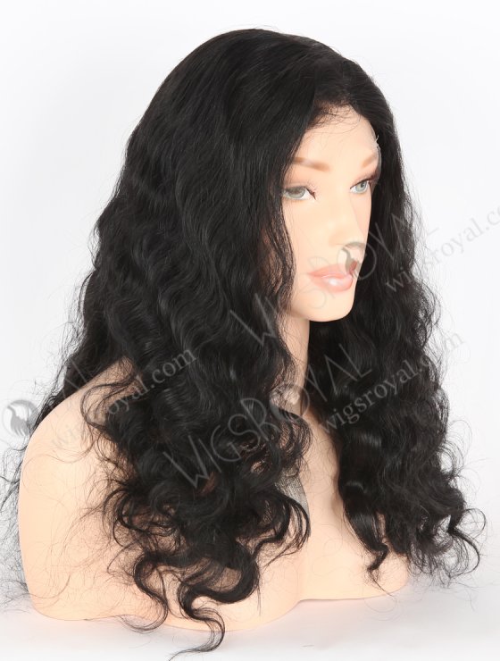 In Stock Indian Remy Hair 22" Body Wave 1# Color Full Lace Wig FLW-01647-26556