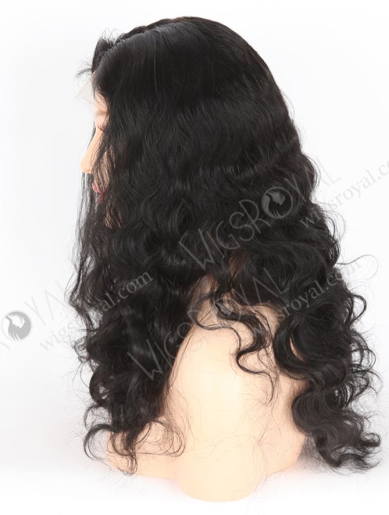 In Stock Indian Remy Hair 22" Body Wave 1# Color Full Lace Wig FLW-01647-26557