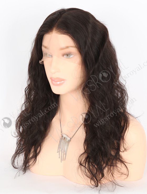Cheap Full Lace Wigs 16" Natural Wave Natural Color Human Hair Lace Wigs FLW-01173-26508