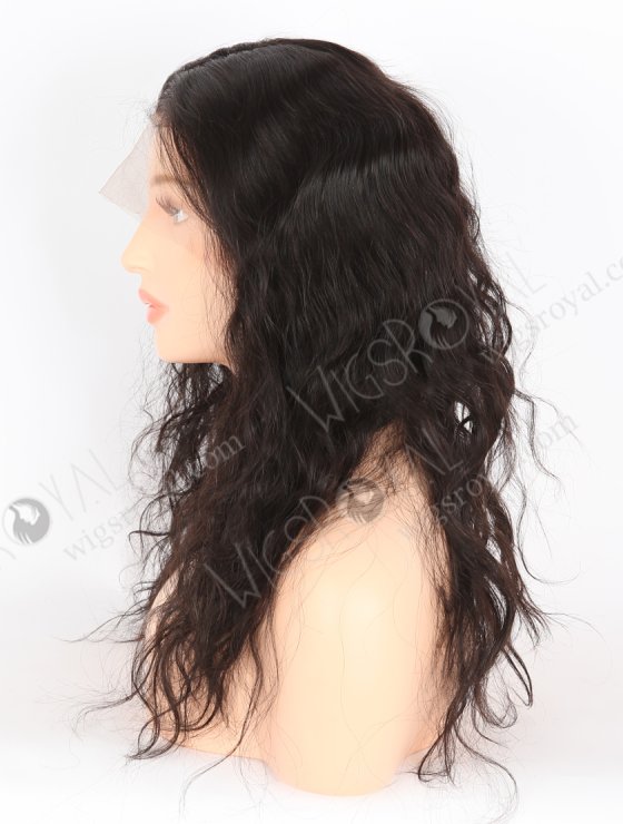 Cheap Full Lace Wigs 16" Natural Wave Natural Color Human Hair Lace Wigs FLW-01173-26510
