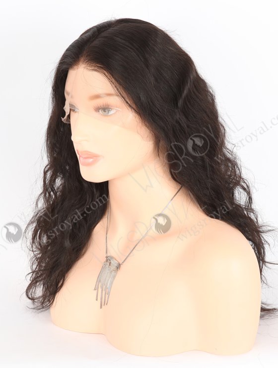 Cheap Full Lace Wigs 16" Natural Wave Natural Color Human Hair Lace Wigs FLW-01173-26511