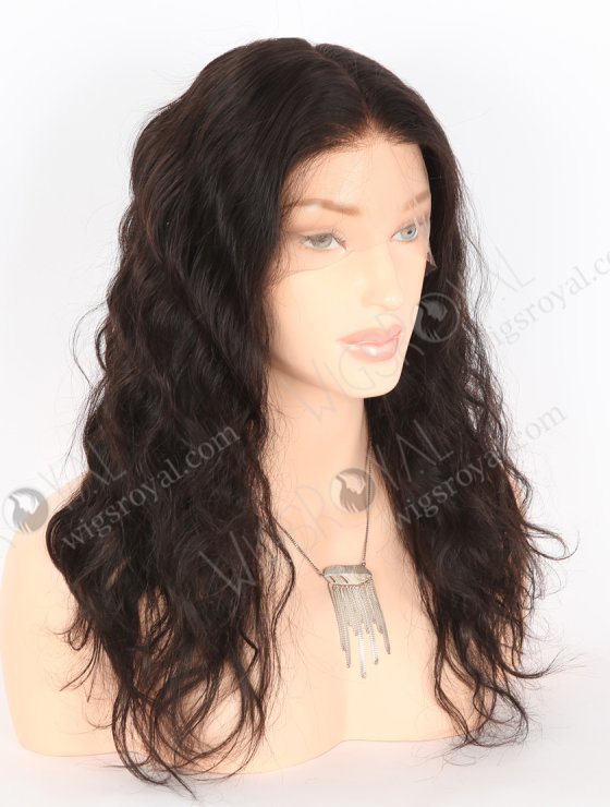 Cheap Full Lace Wigs 16" Natural Wave Natural Color Human Hair Lace Wigs FLW-01173-26514
