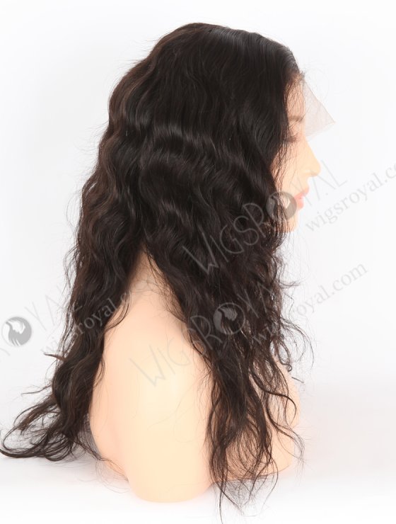 Cheap Full Lace Wigs 16" Natural Wave Natural Color Human Hair Lace Wigs FLW-01173-26513