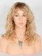 Unique Design Blonde Ombre Color Beauty Curly Lace Front Wig With High Density WR-CLF-059