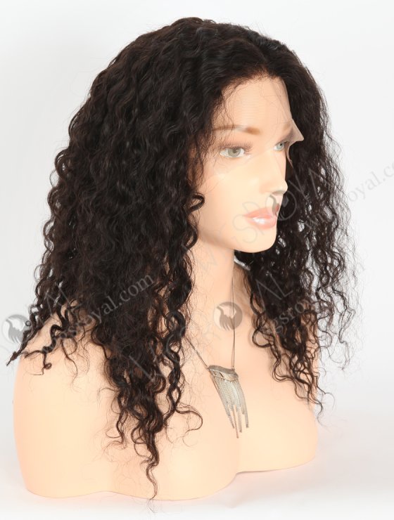 In Stock Chinese Virgin Hair 16" Molado Curly Natural Color Full Lace Wig FLW-07229-26675