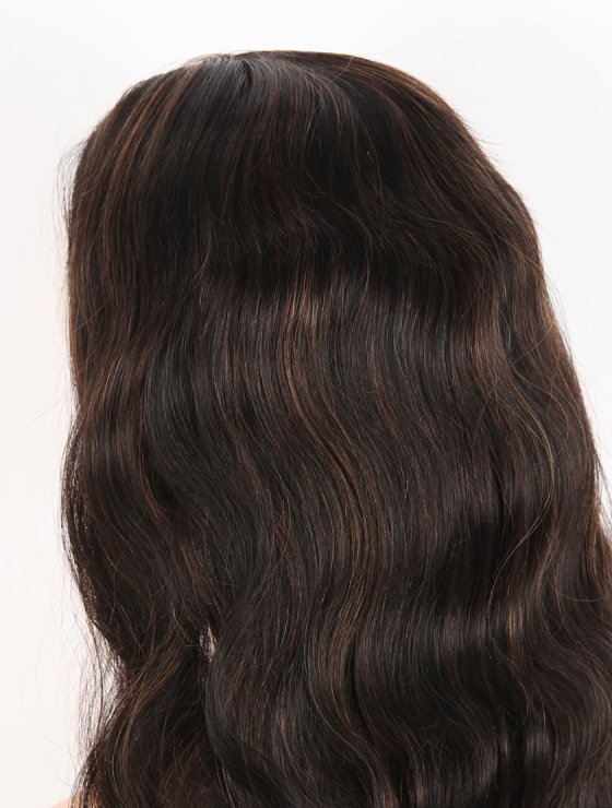 In Stock Indian Remy Hair 18" Body Wave 1b/4# Highlights Full Lace Wig FLW-01533-26822