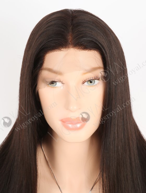 In Stock Brazilian Virgin Hair 22" Straight Natural Color Full Lace Wig FLW-04272-26846