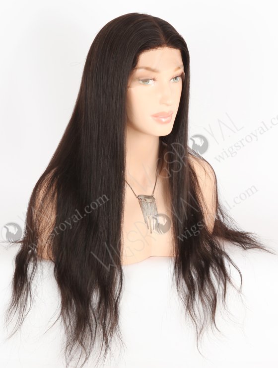 In Stock Brazilian Virgin Hair 22" Straight Natural Color Full Lace Wig FLW-04272-26848