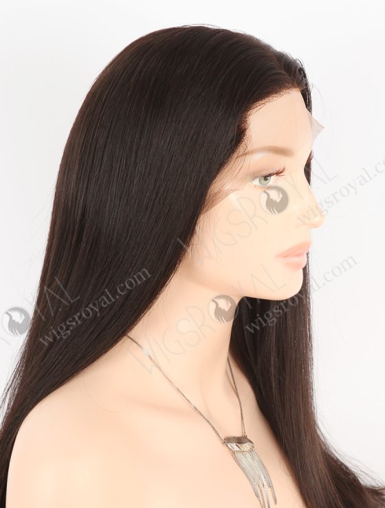 In Stock Brazilian Virgin Hair 22" Straight Natural Color Full Lace Wig FLW-04272-26849