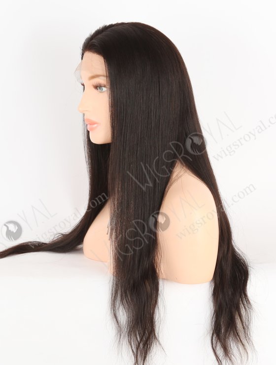 In Stock Brazilian Virgin Hair 22" Straight Natural Color Full Lace Wig FLW-04272-26851