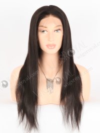 In Stock Indian Remy Hair 20" Light Yaki Natural Color 360 Lace Wig 360LW-01055