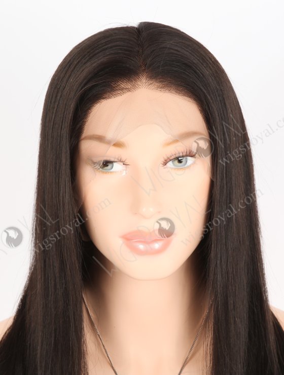 In Stock Indian Remy Hair 20" Light Yaki Natural Color 360 Lace Wig 360LW-01055-26835