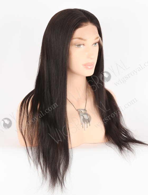 In Stock Indian Remy Hair 20" Light Yaki Natural Color 360 Lace Wig 360LW-01055-26839