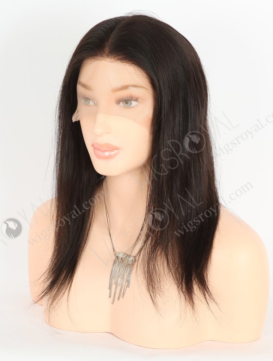 In Stock Indian Remy Hair 12" Straight Natural Color Full Lace Wig FLW-01004-26983