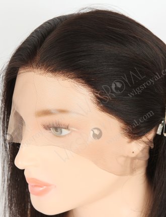 In Stock Indian Remy Hair 12" Straight Natural Color Full Lace Wig FLW-01004
