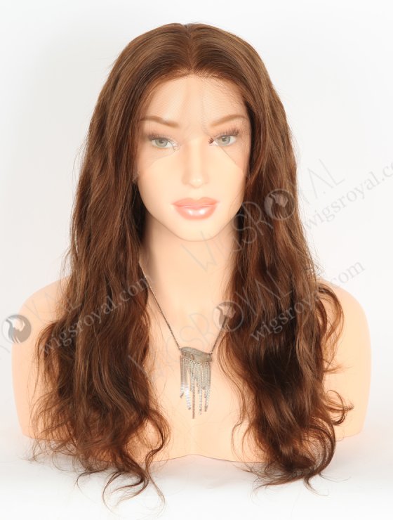 16" Body Wave Full Lace Wig 4# Color Dark Brown Wig FLW-01286-26990