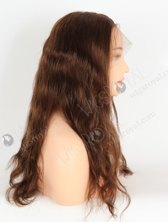 16" Body Wave Full Lace Wig 4# Color Dark Brown Wig FLW-01286-26995