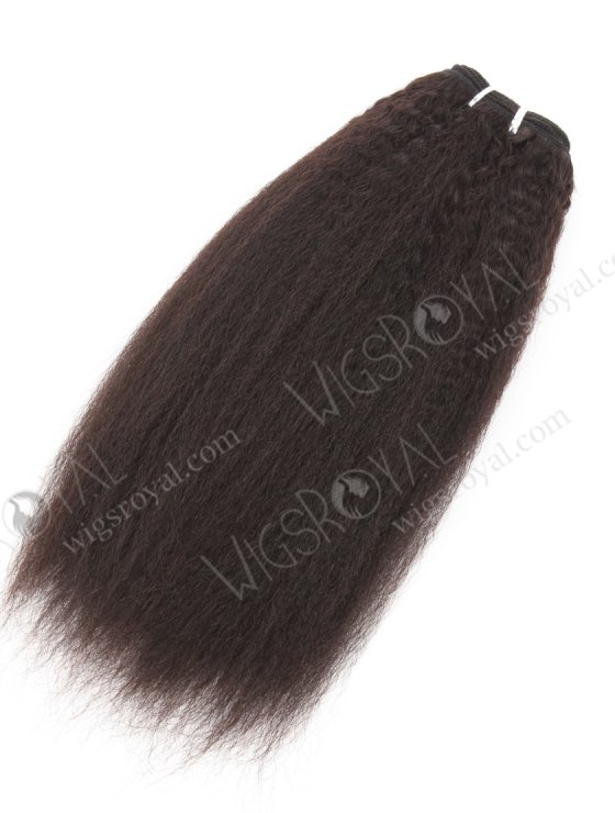 In Stock Brazilian Virgin Hair 14" Kinky Straight Natural Color Machine Weft SM-4118-26960