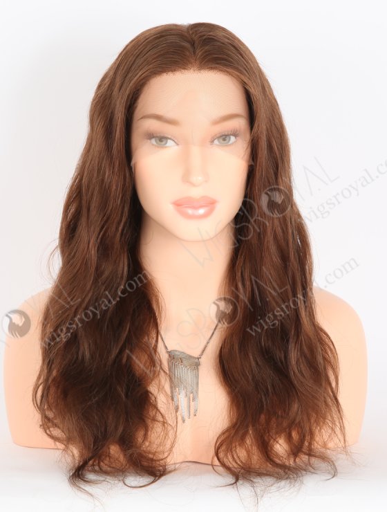 In Stock Indian Remy Hair 18" Body Wave 4/30# Highlights Color Full Lace Wig FLW-01892