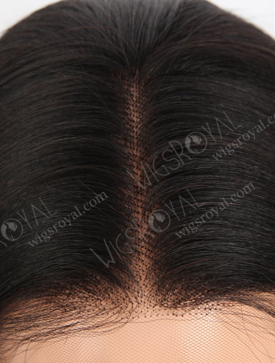 In Stock Indian Remy Hair 16" Light Yaki 1B# Color Full Lace Wig FLW-01234-26943