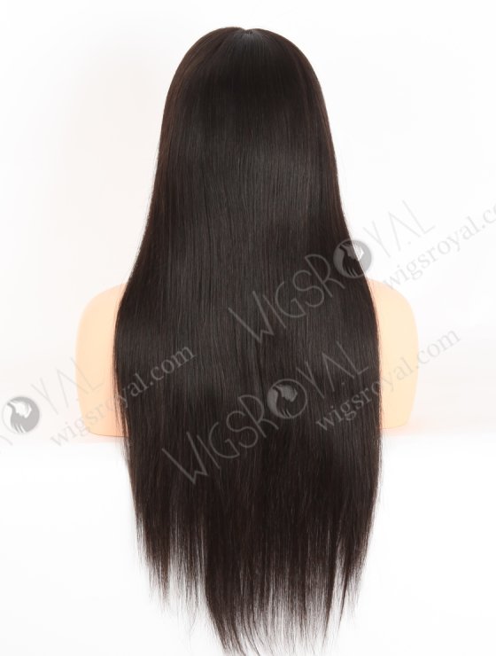 In Stock Chinese Virgin Hair 22" Natural Straight Natural Color Silk Top Glueless Wig GL-07019-27009