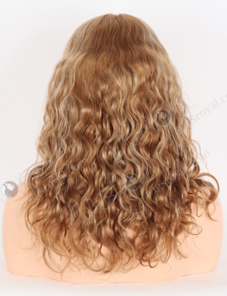 High Density Highlight Color Peruvian Virgin Human Hair Lace Front Wig WR-CLF-061