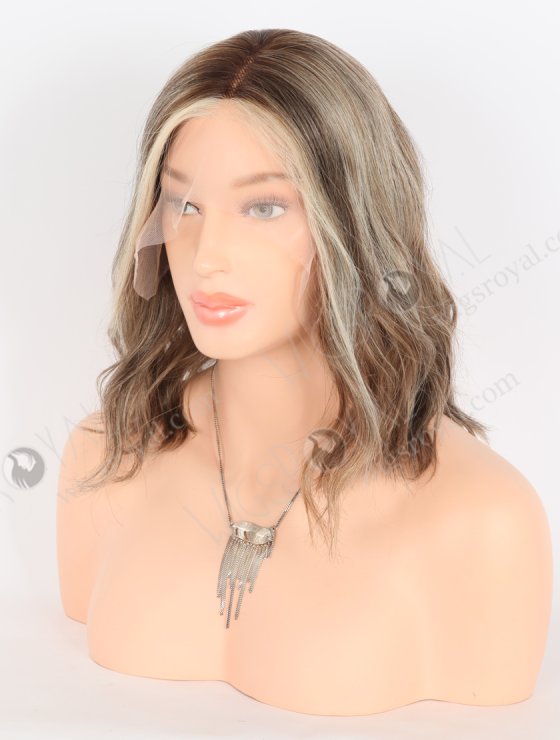 Short Style Face-Framing Highlight Hairline Human Hair Lace Front Wig WR-CLF-060-27042