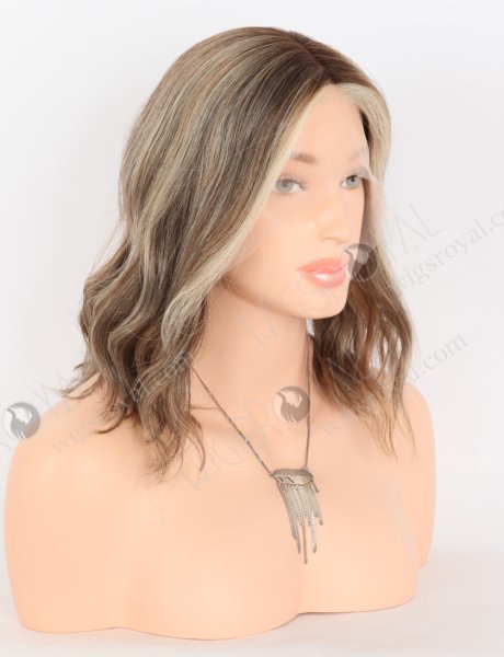 Short Style Face-Framing Highlight Hairline Human Hair Lace Front Wig WR-CLF-060