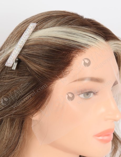 Short Style Face-Framing Highlight Hairline Human Hair Lace Front Wig WR-CLF-060
