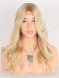 Blonde Wavy Medical Wigs | Natural Looking 100% Hand-Tied Comfortable Wigs for Alopecia GRP-08115