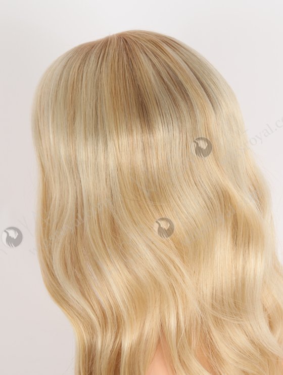 Blonde Wavy Medical Wigs | Natural Looking 100% Hand-Tied Comfortable Wigs for Alopecia GRP-08115-27124