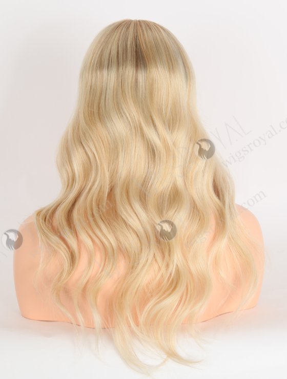 Blonde Wavy Medical Wigs | Natural Looking 100% Hand-Tied Comfortable Wigs for Alopecia GRP-08115-27128