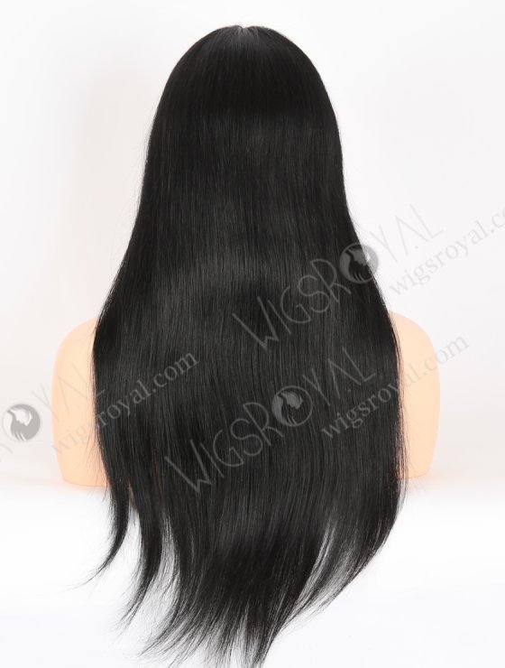 In Stock Indian Remy Hair 20" Straight 1# Color Full Lace Wig FLW-01564-27236