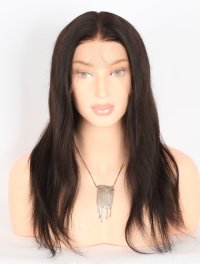 In Stock Indian Remy Hair 16" Natural Straight Natural Color Full Lace Wig FLW-01170