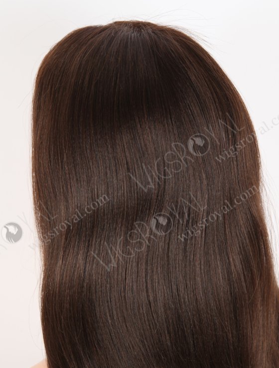 In Stock Indian Remy Hair 18" Light Yaki 2/3# Evenly Blended Color Full Lace Wig FLW-01466-27263