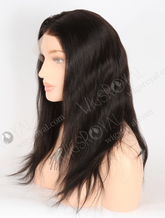 In Stock Indian Remy Hair 18" Straight 1b# Color Full Lace Wig FLW-01905-27282