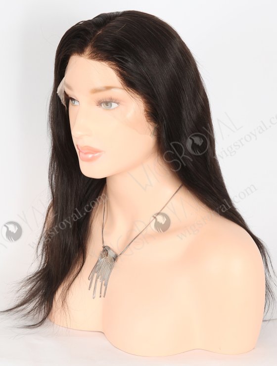 In Stock Indian Remy Hair 18" Straight 1b# Color Full Lace Wig FLW-01905-27283