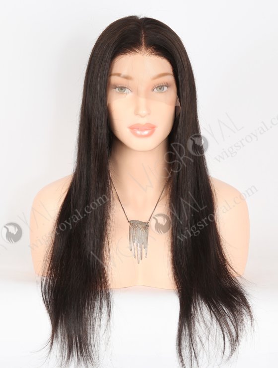 In Stock Indian Remy Hair 20" Straight Natural Color Full Lace Wig FLW-01550-27239