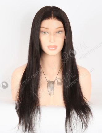In Stock Indian Remy Hair 20" Straight Natural Color Full Lace Wig FLW-01550