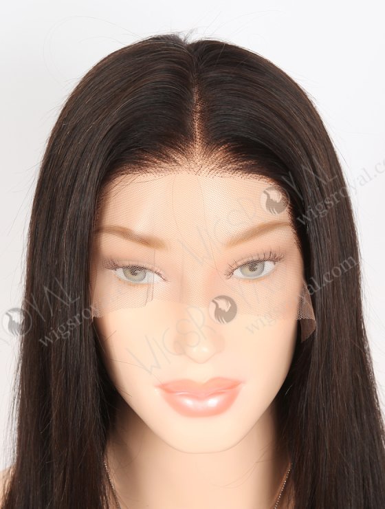 In Stock Indian Remy Hair 20" Straight Natural Color Full Lace Wig FLW-01550-27240