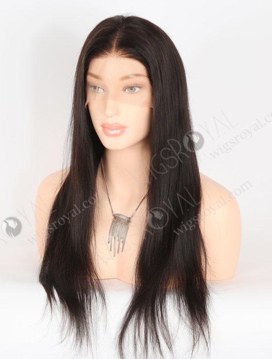 In Stock Indian Remy Hair 20" Straight Natural Color Full Lace Wig FLW-01550-27241