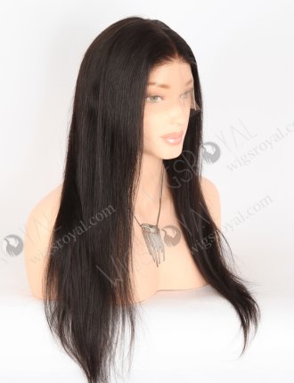 In Stock Indian Remy Hair 20" Straight Natural Color Full Lace Wig FLW-01550
