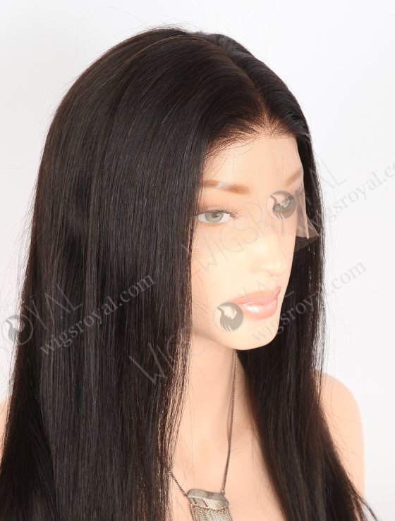 In Stock Indian Remy Hair 20" Straight Natural Color Full Lace Wig FLW-01550-27243