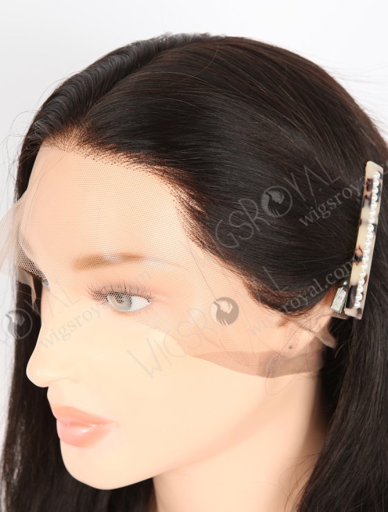 In Stock Indian Remy Hair 22" Natural Straight Natural Color Full Lace Wig FLW-01627-27221