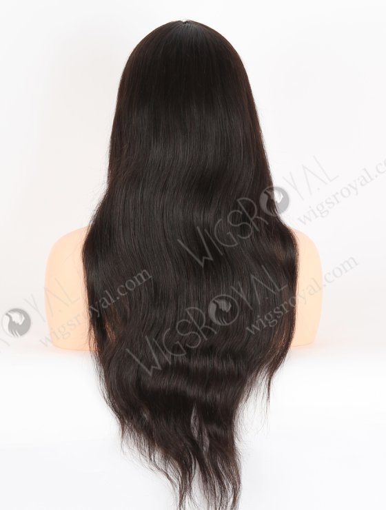 In Stock Indian Remy Hair 22" Natural Straight Natural Color Full Lace Wig FLW-01627-27223