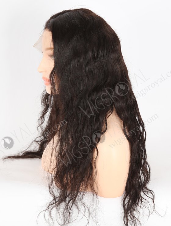 In Stock Indian Remy Hair 22" Natural Wave Natural Color Full Lace Wig FLW-01630-27271